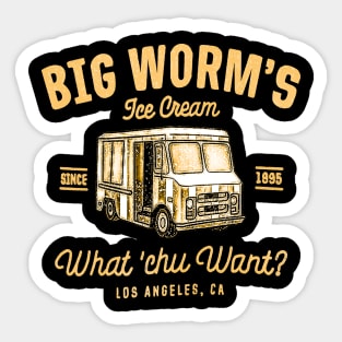 big worm Sticker